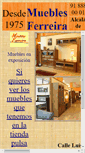 Mobile Screenshot of mueblesferreira.com